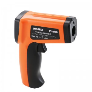 Temperatuurpistool Infraroodthermometer Digitale tool Handheld met Laser Sight Nauwkeurige display-batterij