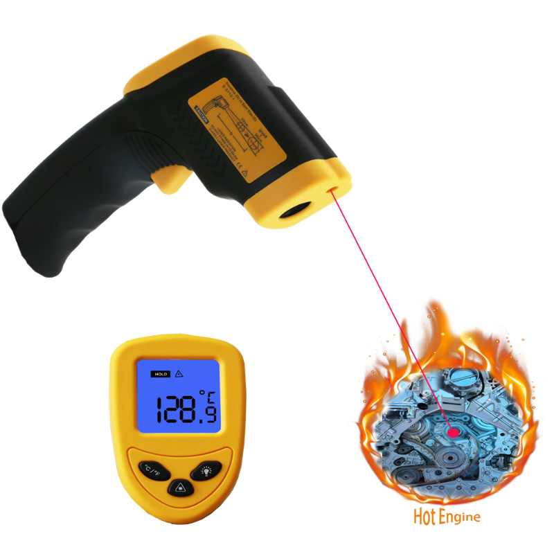 -50 ~ 380 meervoudige industriële infraroodthermometer met hoge nauwkeurigheid